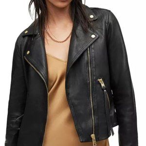 All saints Dalby Leather biker jacket